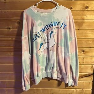 Hercules tie dye sweatshirt